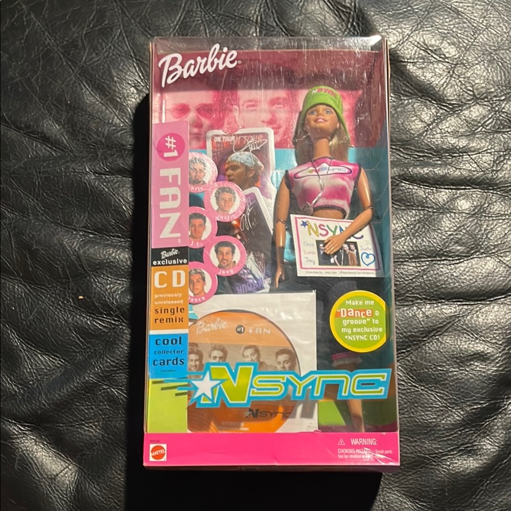 Barbie NSYNC Fan Doll with CD and Cards
